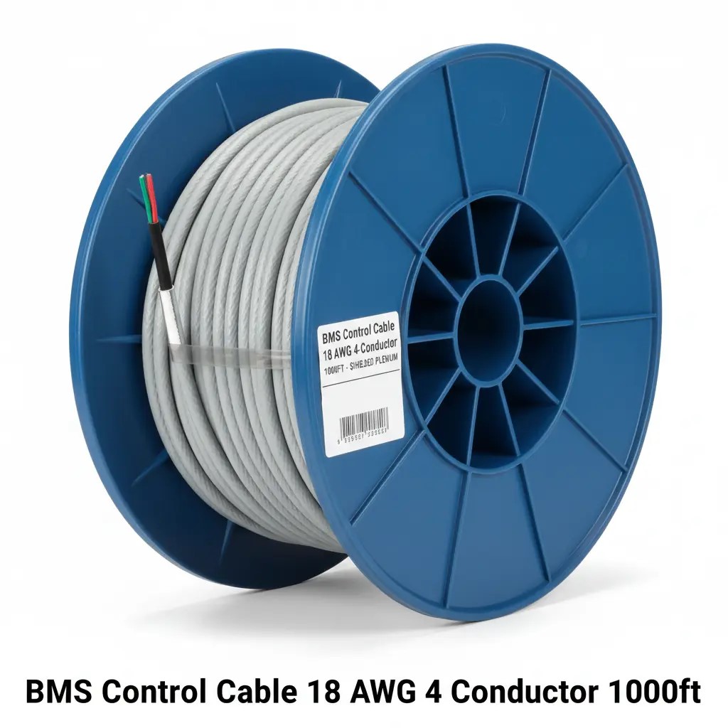 BMS Control Cable 18 AWG 4-Conductor 1000ft