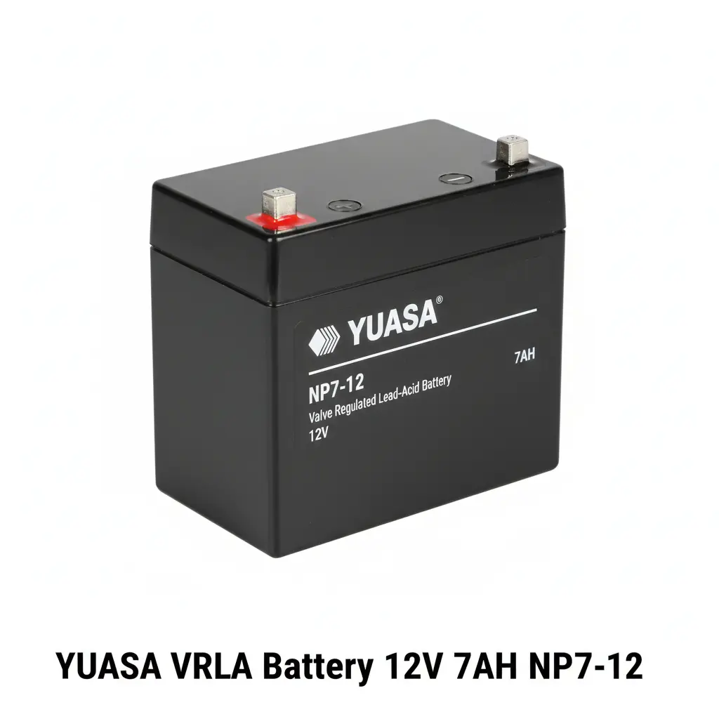 YUASA VRLA Battery 12V 7AH NP7-12