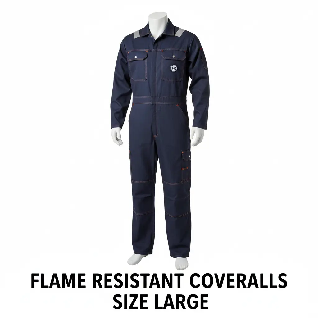 Flame Resistant Coveralls Size Large