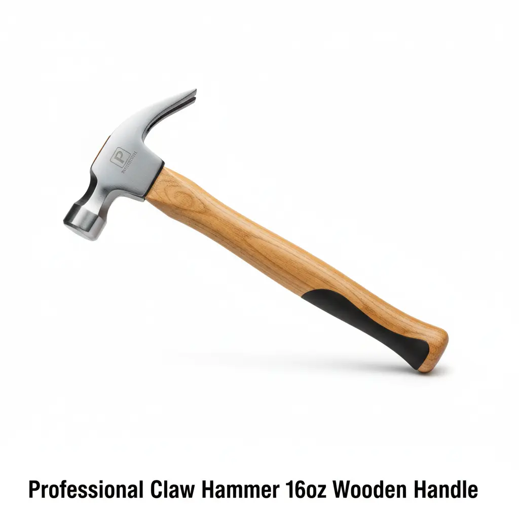 Professional Claw Hammer 16oz Wooden Handle